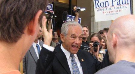 ron paul happy