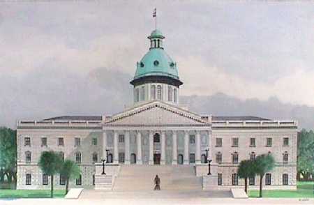 state house print