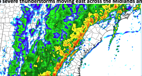 Columbia, SC weather: Severe storms, possible tornadoes in Midlands