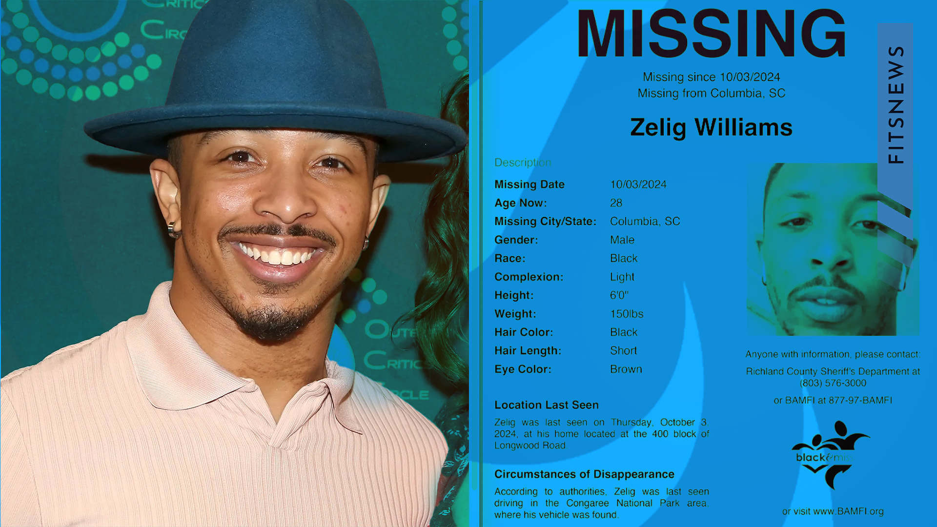 Zelig Williams: The Person Behind The Missing Posters - FITSNews
