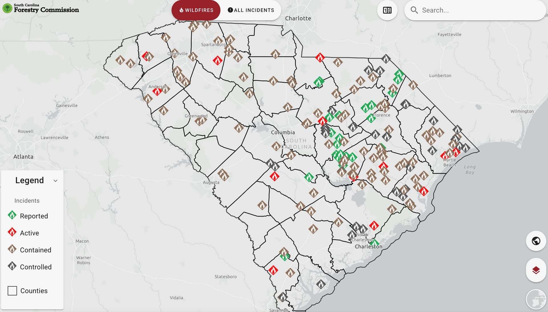 More Than 100 Fires Ignite Across South Carolina - FITSNews