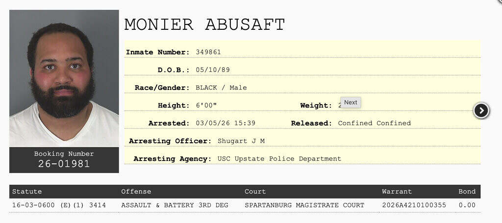 Spartanburg County councilman Monier Abusaft