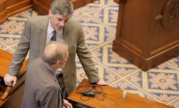 Sen. Shane Massey during a senate session on Tuesday, March 24, 2026 in Columbia, S.C. (Travis Bell/STATEHOUSE CAROLINA)