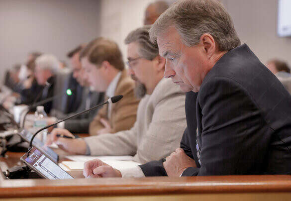 Rep. David Hiott during a Full House Ways and Means Committee meeting in Columbia, S.C. on Tuesday, Feb. 3, 2026. (Travis Bell/STATEHOUSE CAROLINA)